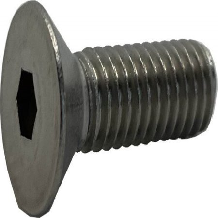 SUBURBAN BOLT AND SUPPLY 5/8"-11 Socket Head Cap Screw, Plain Stainless Steel, 1-1/4 in Length A2470400116